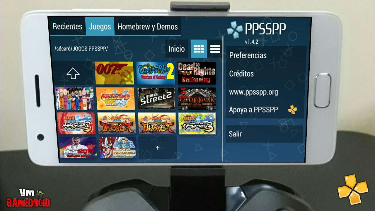 How to get games for ppsspp android without pc computer